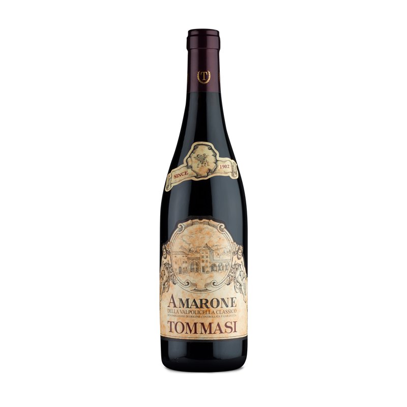 Bottiglia di vino Amarone della Valpolicella Classico Tommasi