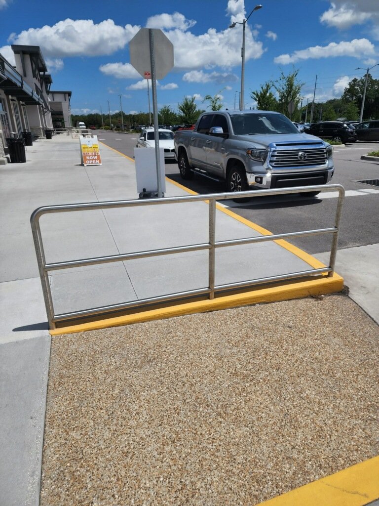 Ramp rail