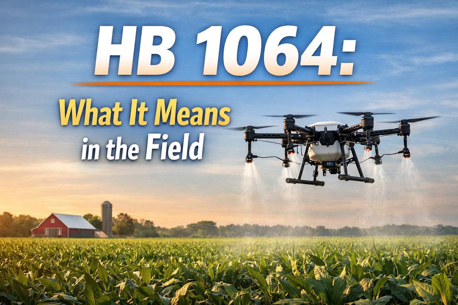 HB 1064: What It Means in the Field