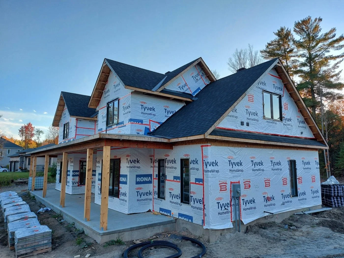Roofing & Tyvek