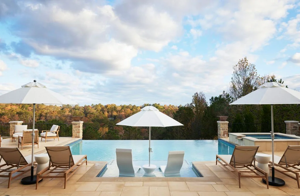 FireRock Wet Cast Concert Pavers on Pool Patio