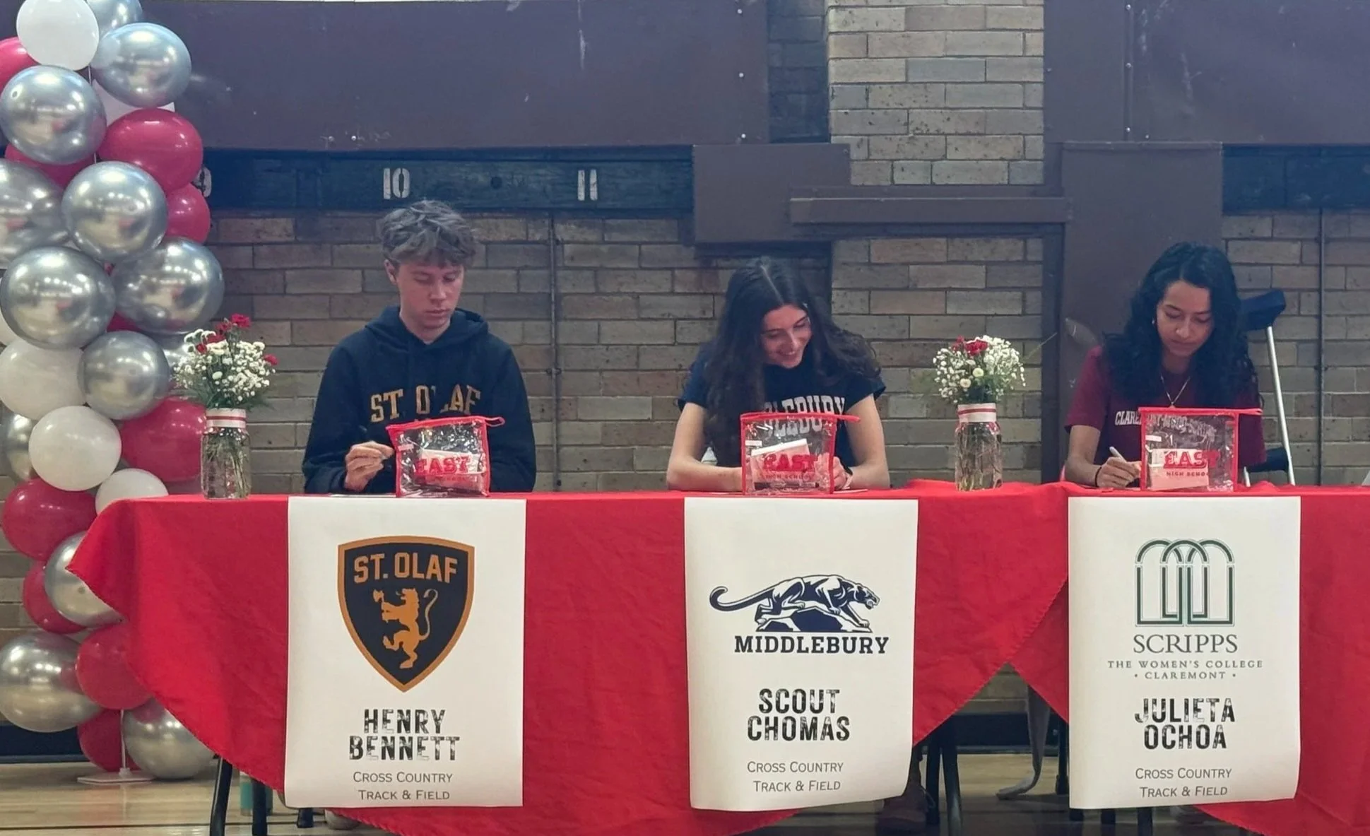 ANGEL RUNNERS CELEBRATE NATIONAL SIGNING DAY