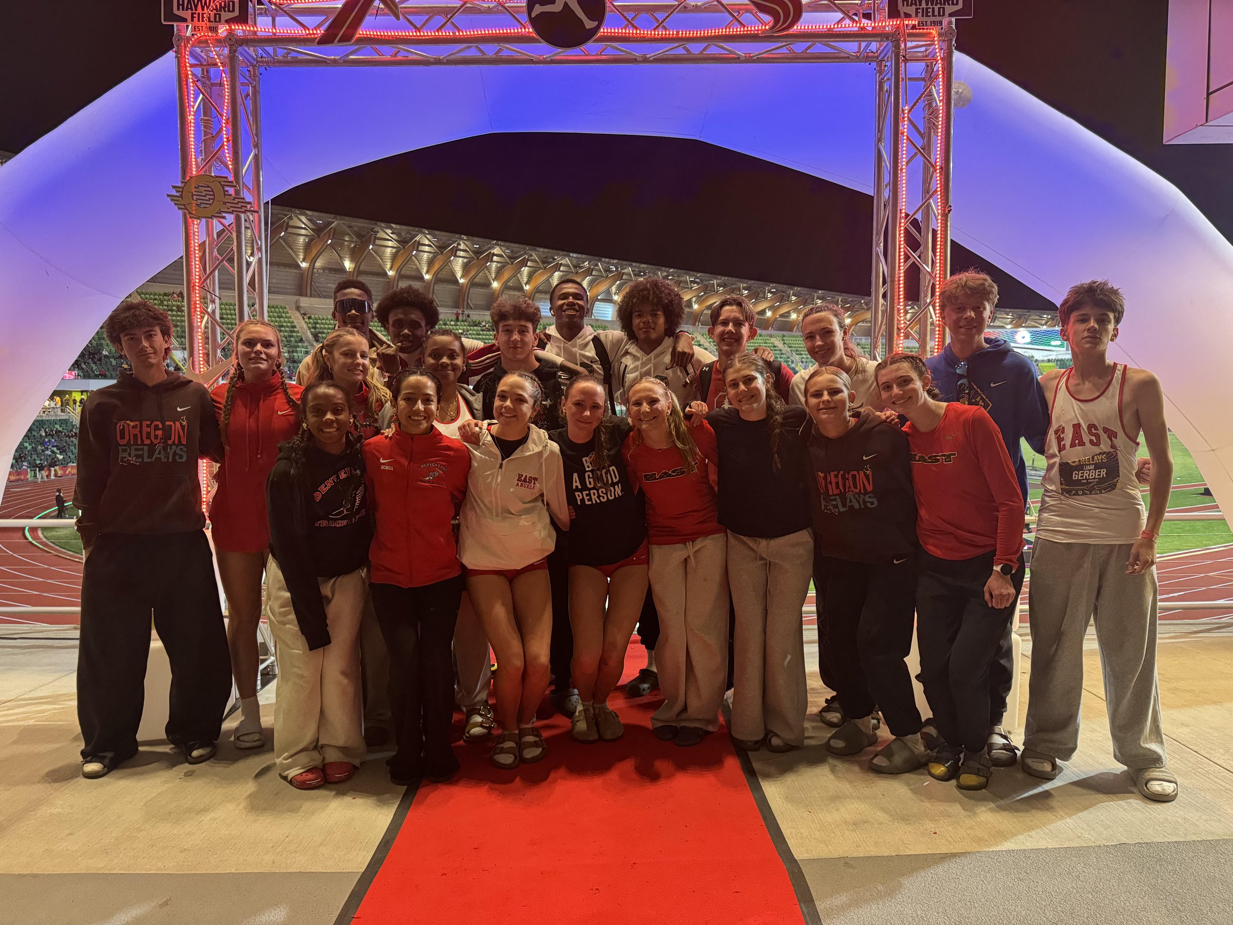 Angels Speed Through Spring Break and Into Tracktown