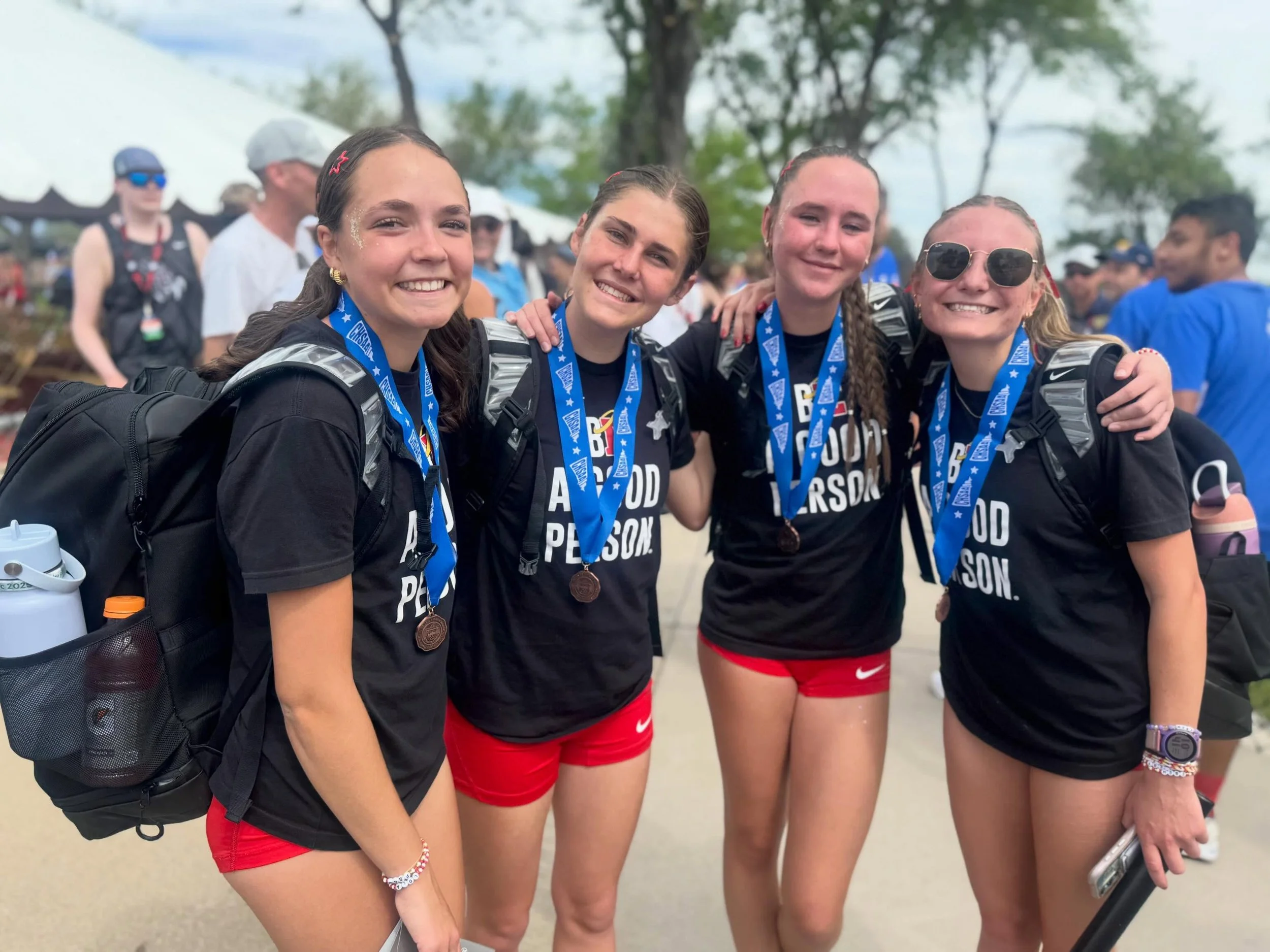 The fastest 4x800 team in East History closed out 2026 with a 4th Place finish at State! @lolacarhart @corrinekennedy21 @tessafemorris @aves.johnson5 will all be back next year 🤫 😇 

@eastangels_madamprincipal @east_angels_athletics @denvereasths 
