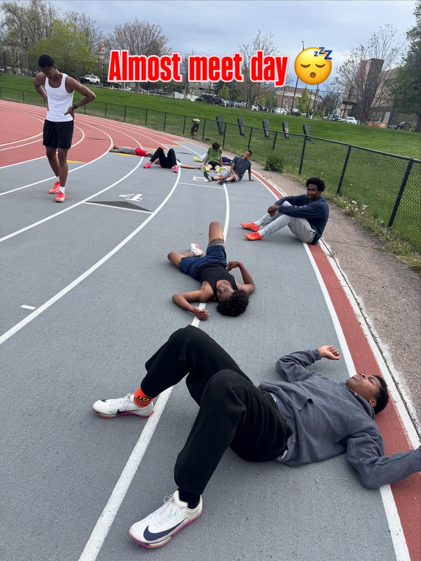🪽Day 1 of league kicks off tomorrow at All-City Stadium, see you there 🪽 #highschoolsports #tracknfield #angels #teamsports #highschoolsports