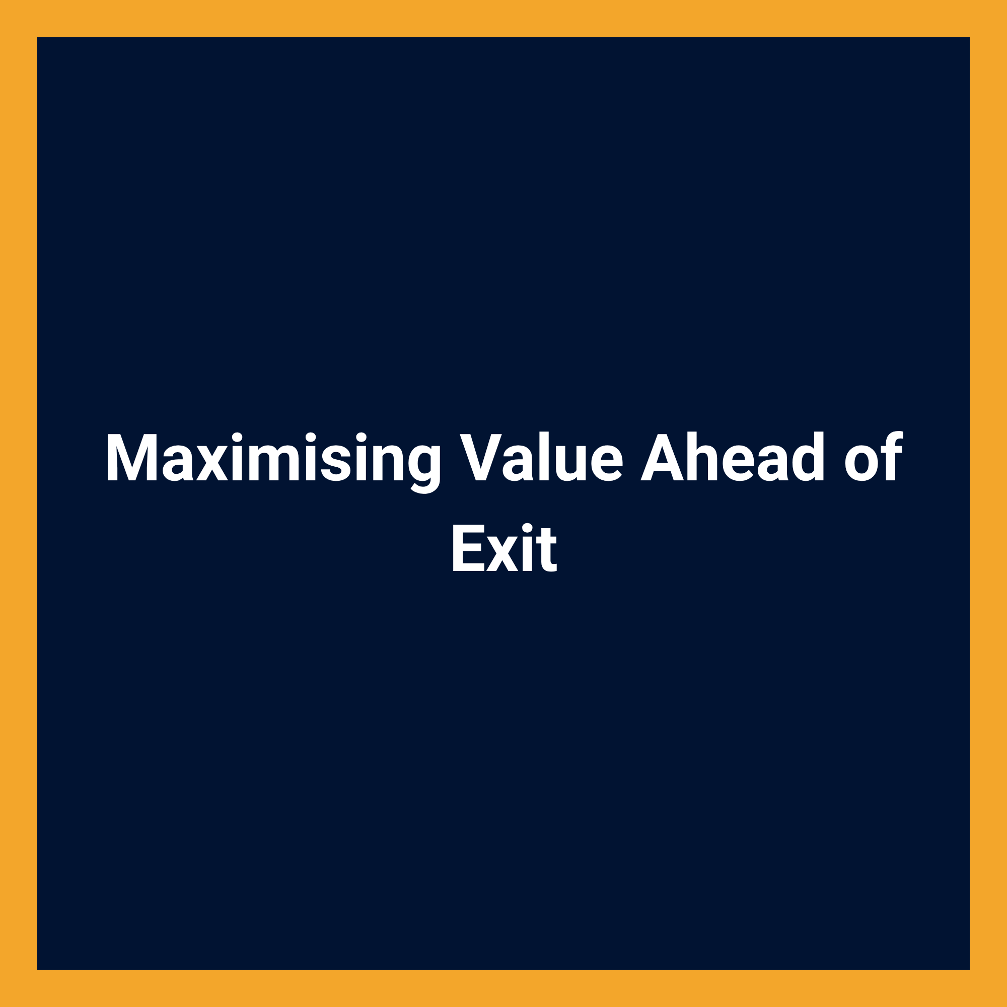 Value Enhancement Ahead of Sale Delivers 40% Uplift