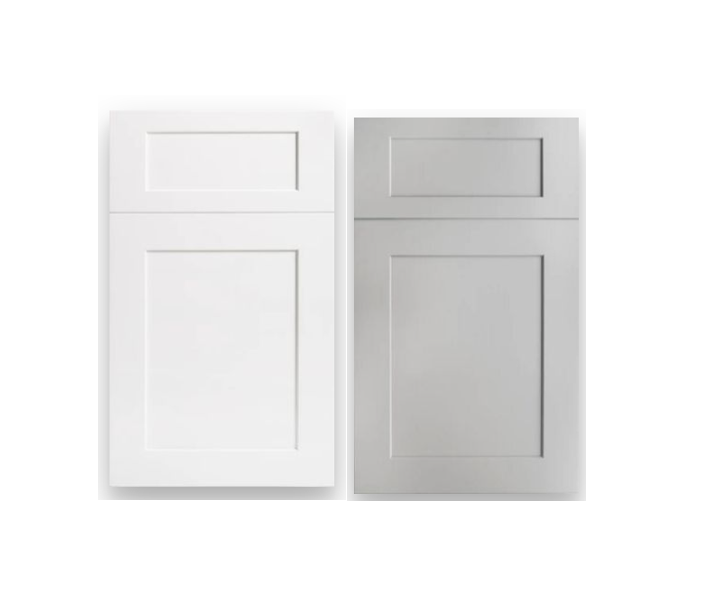 Classic White and Gray