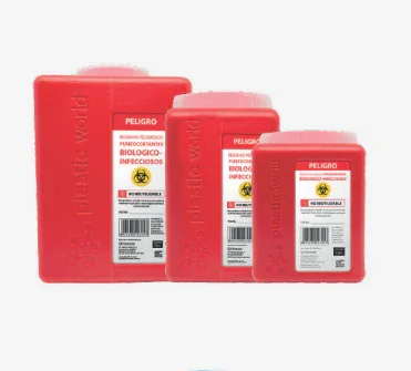 Bote recolector de Punzocortantes RPBI