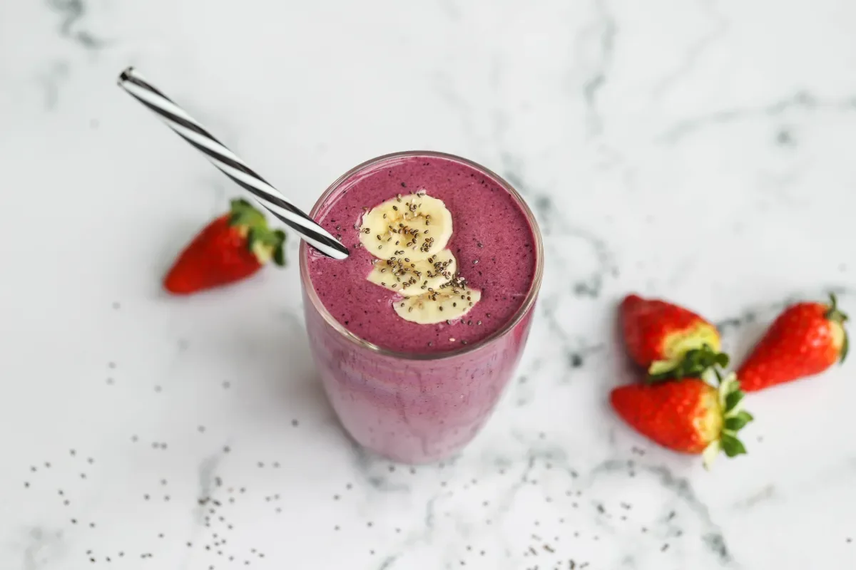 Triple Berry Protein Smoothie Magic