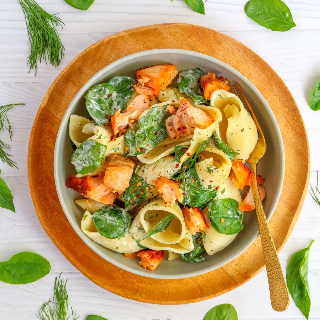 Lemon &amp; Herb Salmon Pasta