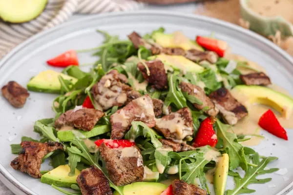 Seared Steak and Strawberry Salad