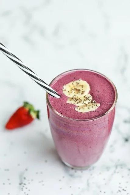 Triple Berry Protein Smoothie