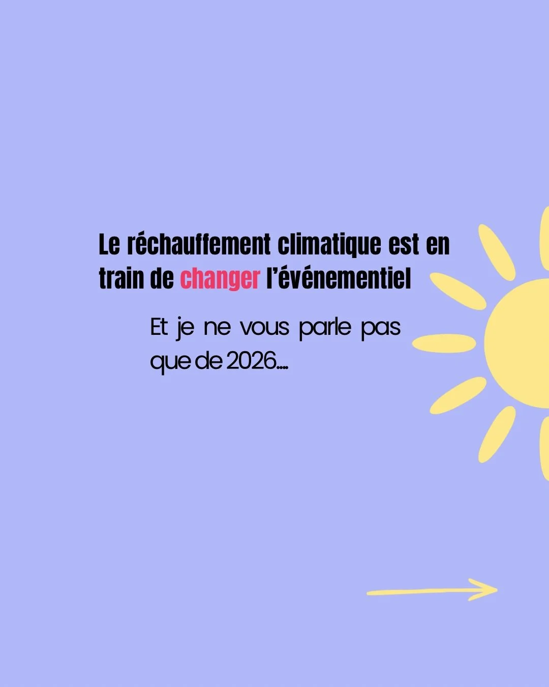 On l&rsquo;a vu toute la semaine, notamment avec l&rsquo;annulation des @solidays, la canicule bouleverse les codes de l&rsquo;&eacute;v&eacute;nementiel. 🌡️

La canicule n&rsquo;est plus un simple d&eacute;tail, m&ecirc;me &agrave; plus petite &eac