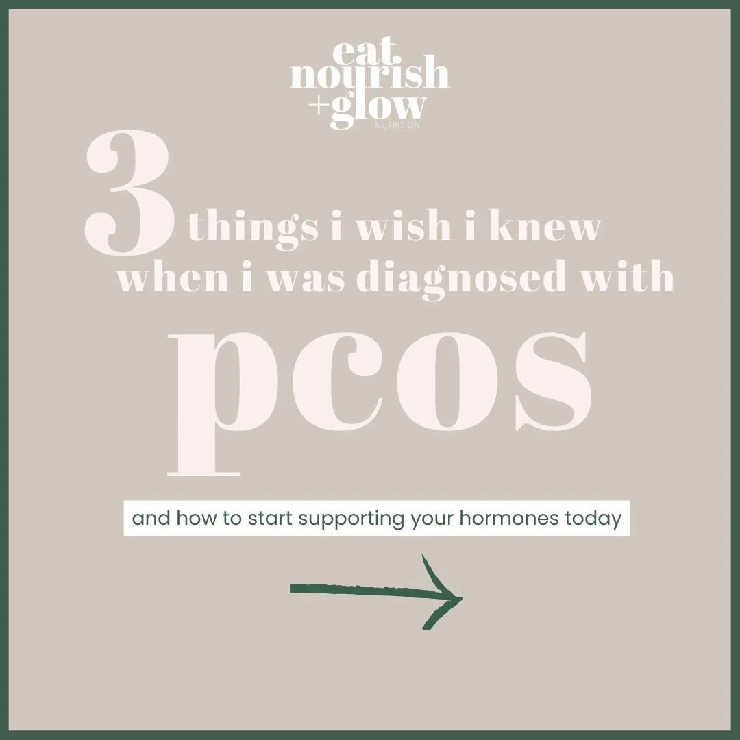 3 things I wish I knew when I was diagnosed with PCOS