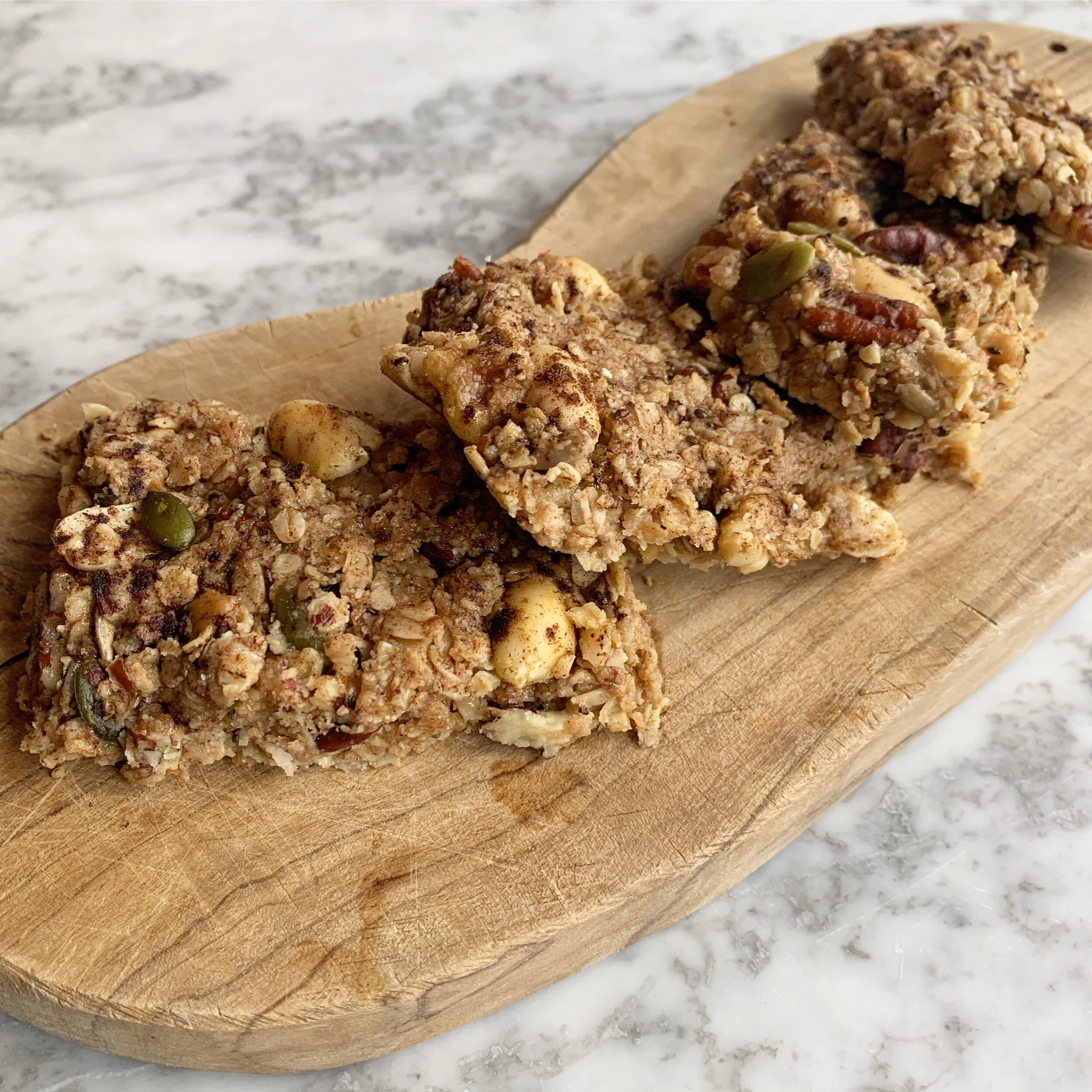 My nutty, oaty, gooey granola bar recipe