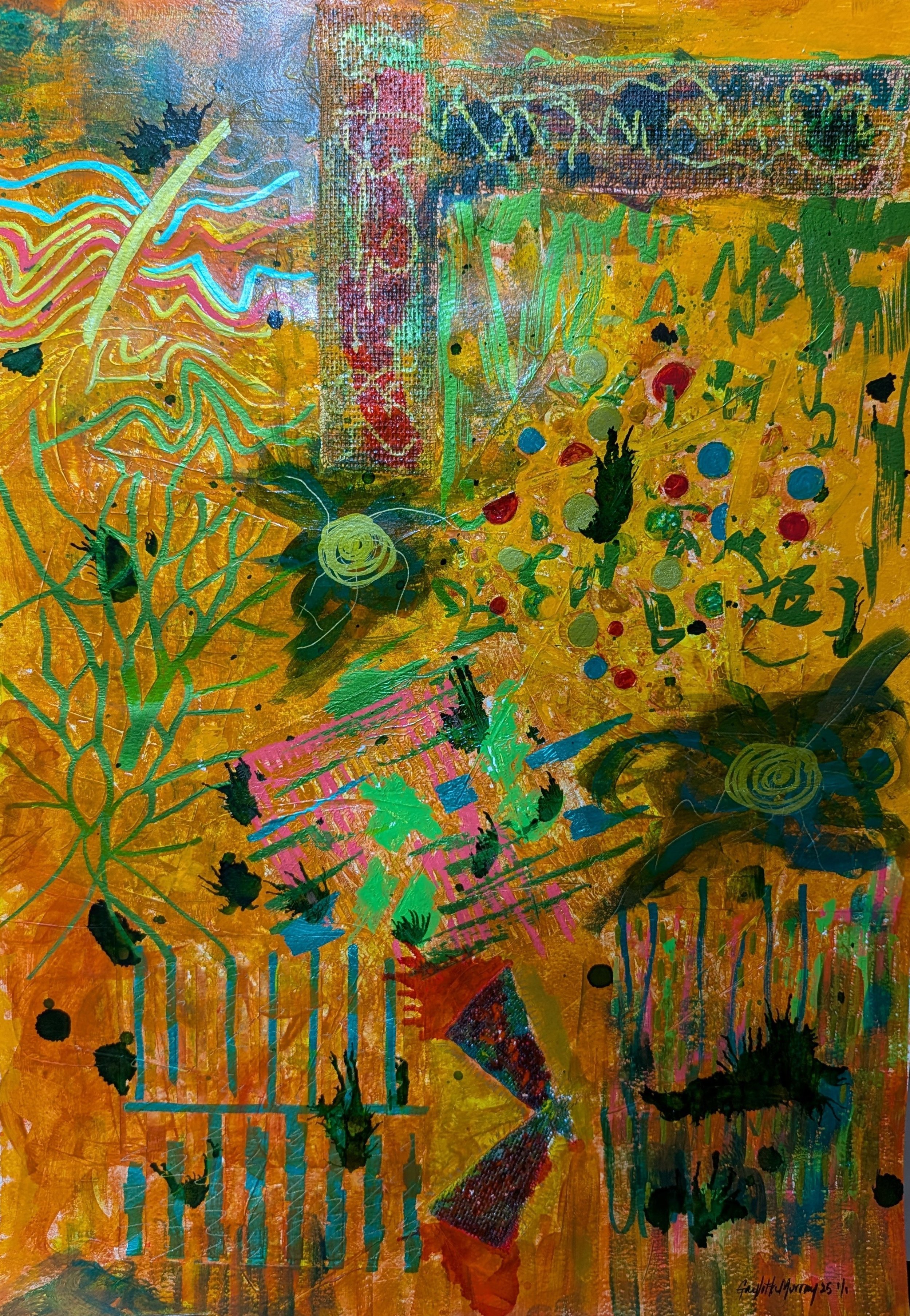 Feeling a Bit Mixed Up: Bold Abstract Art