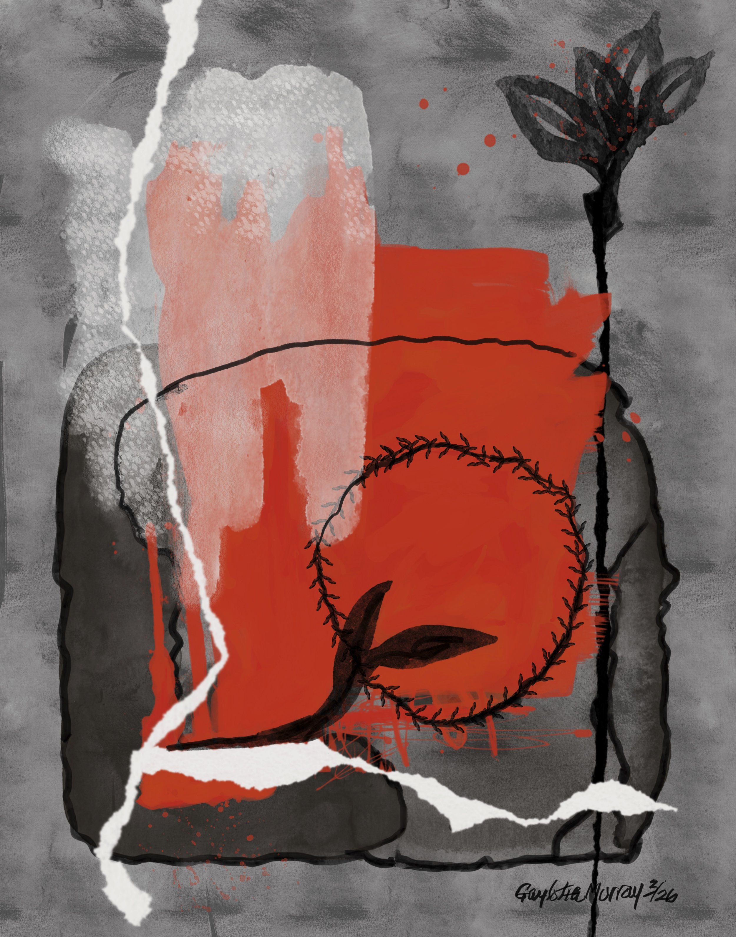 Where the Black Flower Stands