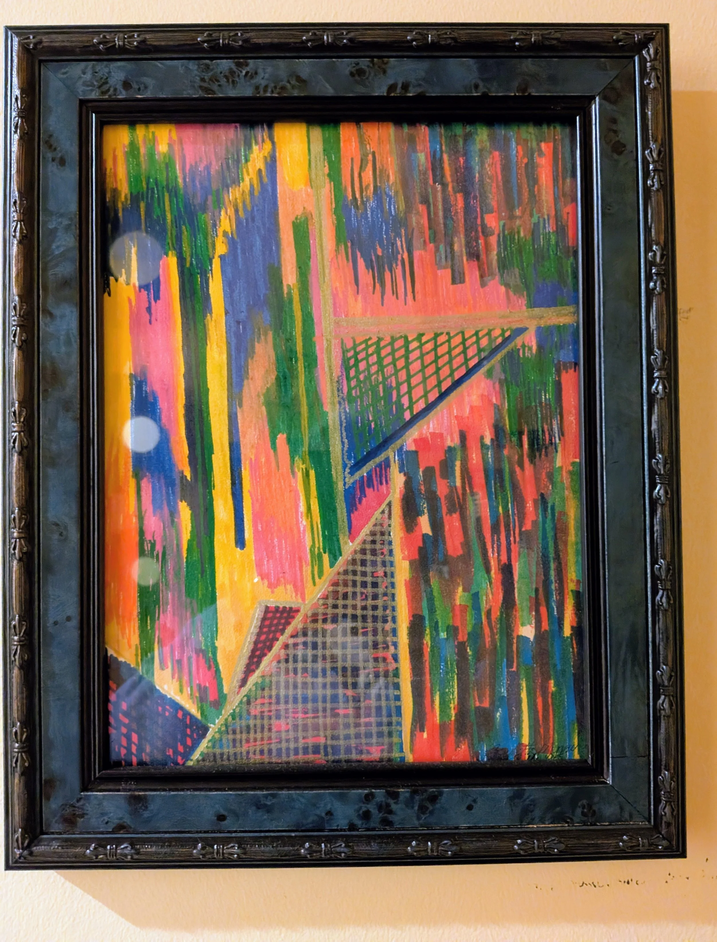 Spectrum Symphony Abstract Art Print