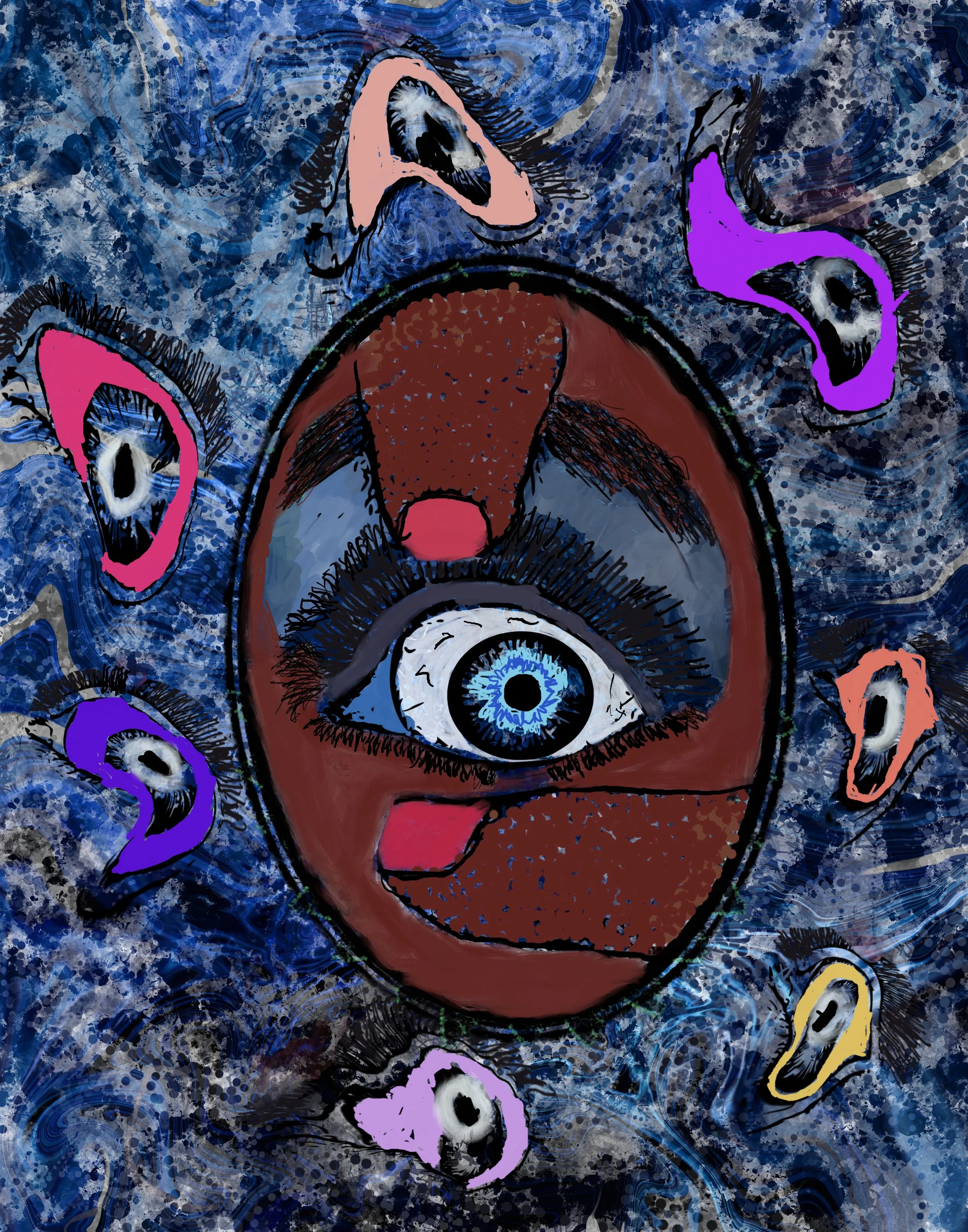 Gaining Perspective - Abstract Art Print