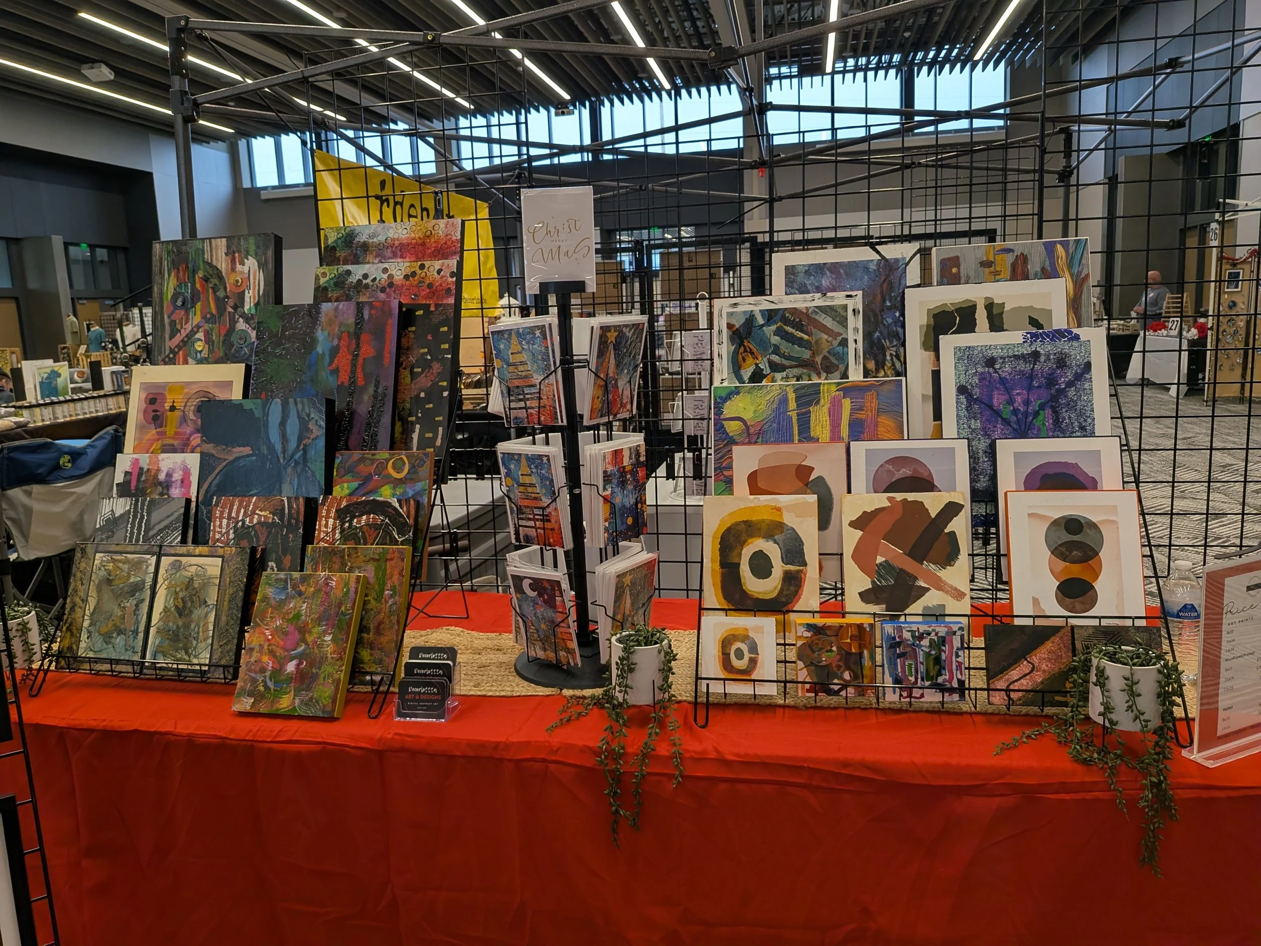 Art Booth for Decorlotta art and design