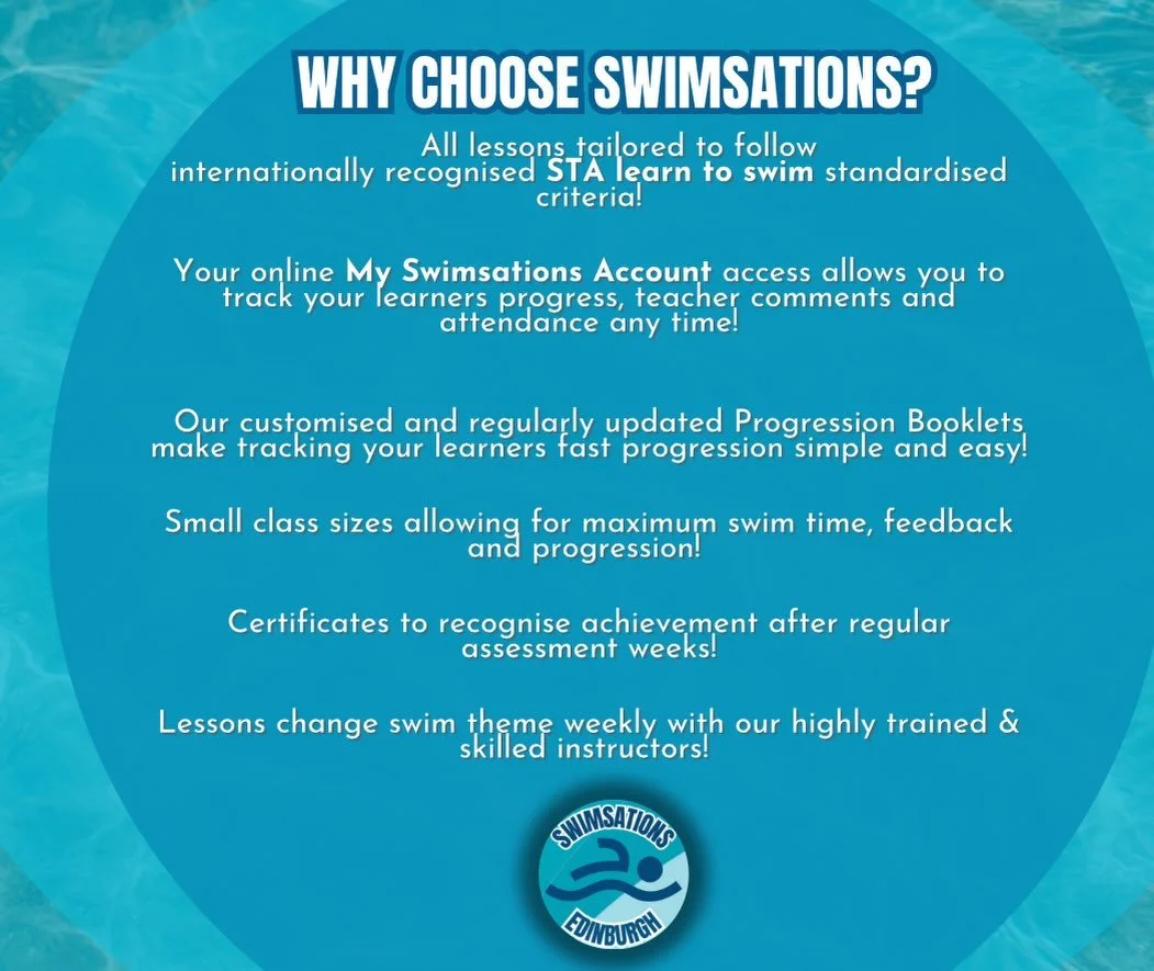 At Swimsations, we don&rsquo;t just teach swimming -we build confidence, skill, and safety in every lesson 🌊✨
Here&rsquo;s what makes us different 👇
🏊&zwj;♀️ STA Standardised Lessons
All sessions follow the official STA swimming framework, ensurin