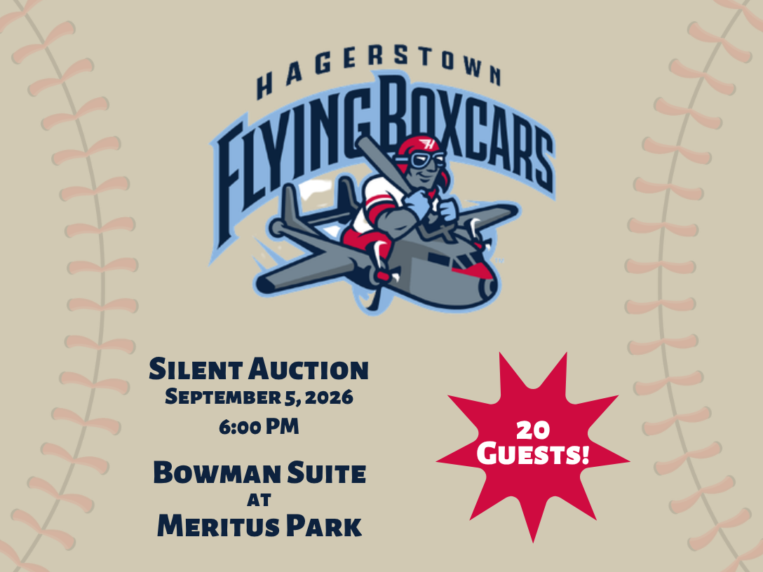 Hagerstown Flying Boxcars Silent Auction Benefitting Hospice of Washington County