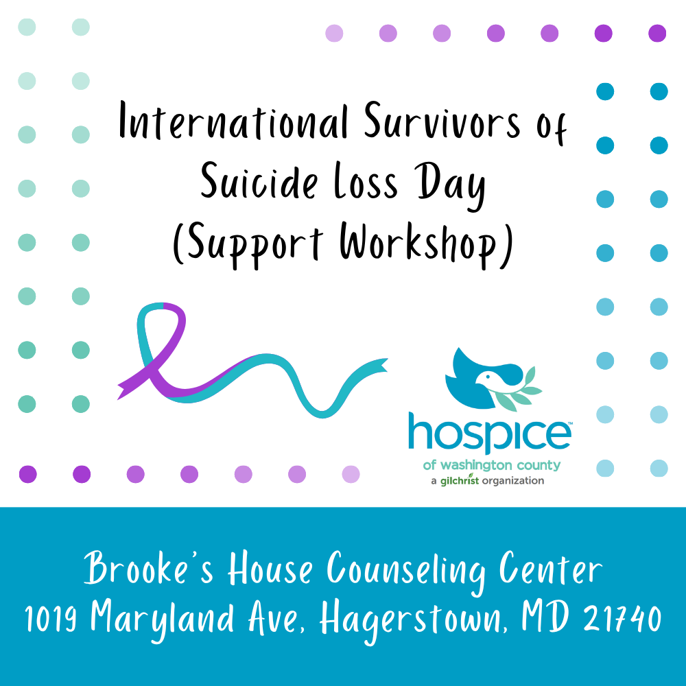 International Survivors of Suicide Loss - Support Workshop