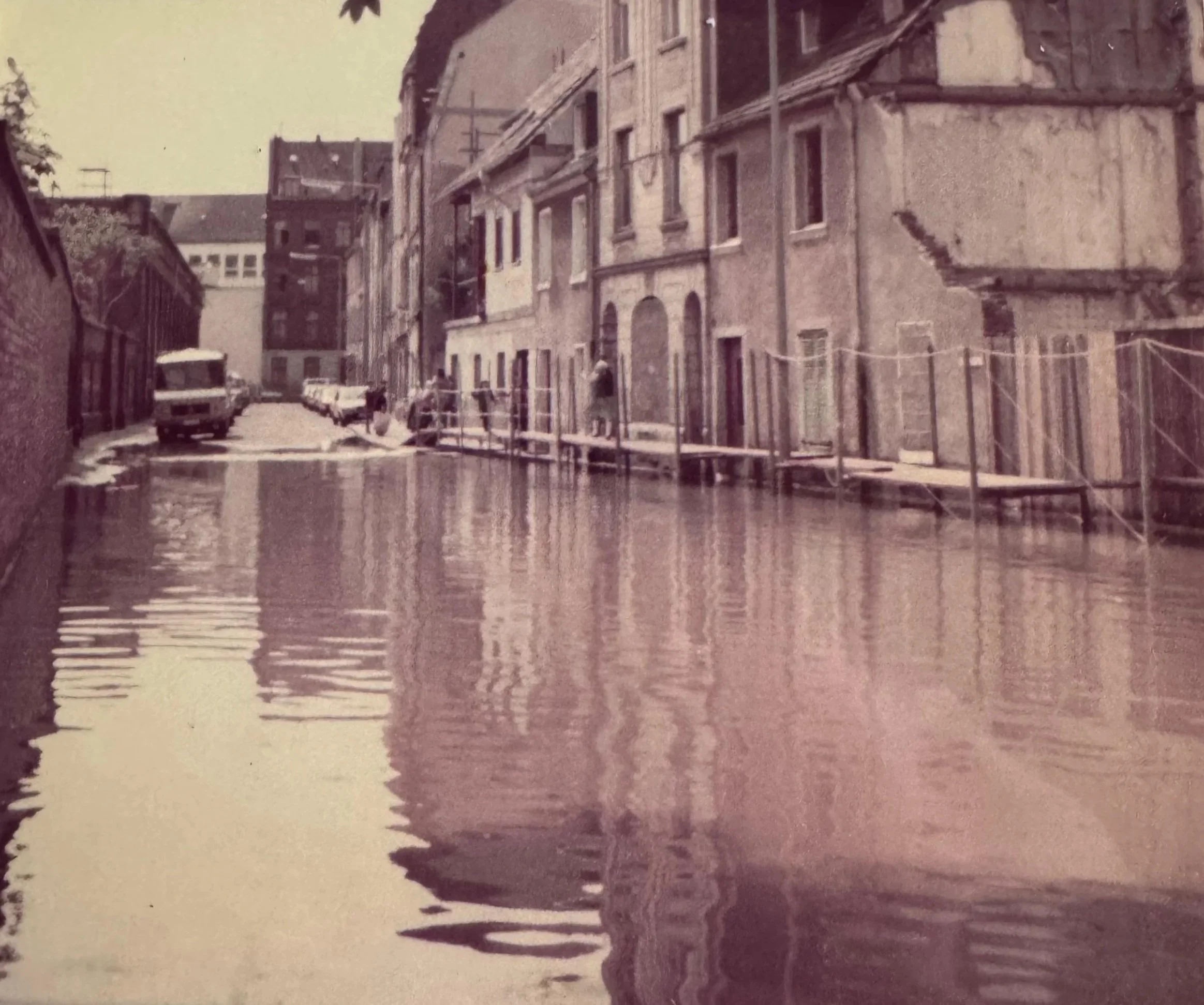 Köln Hochwasser Zugasse 27-29