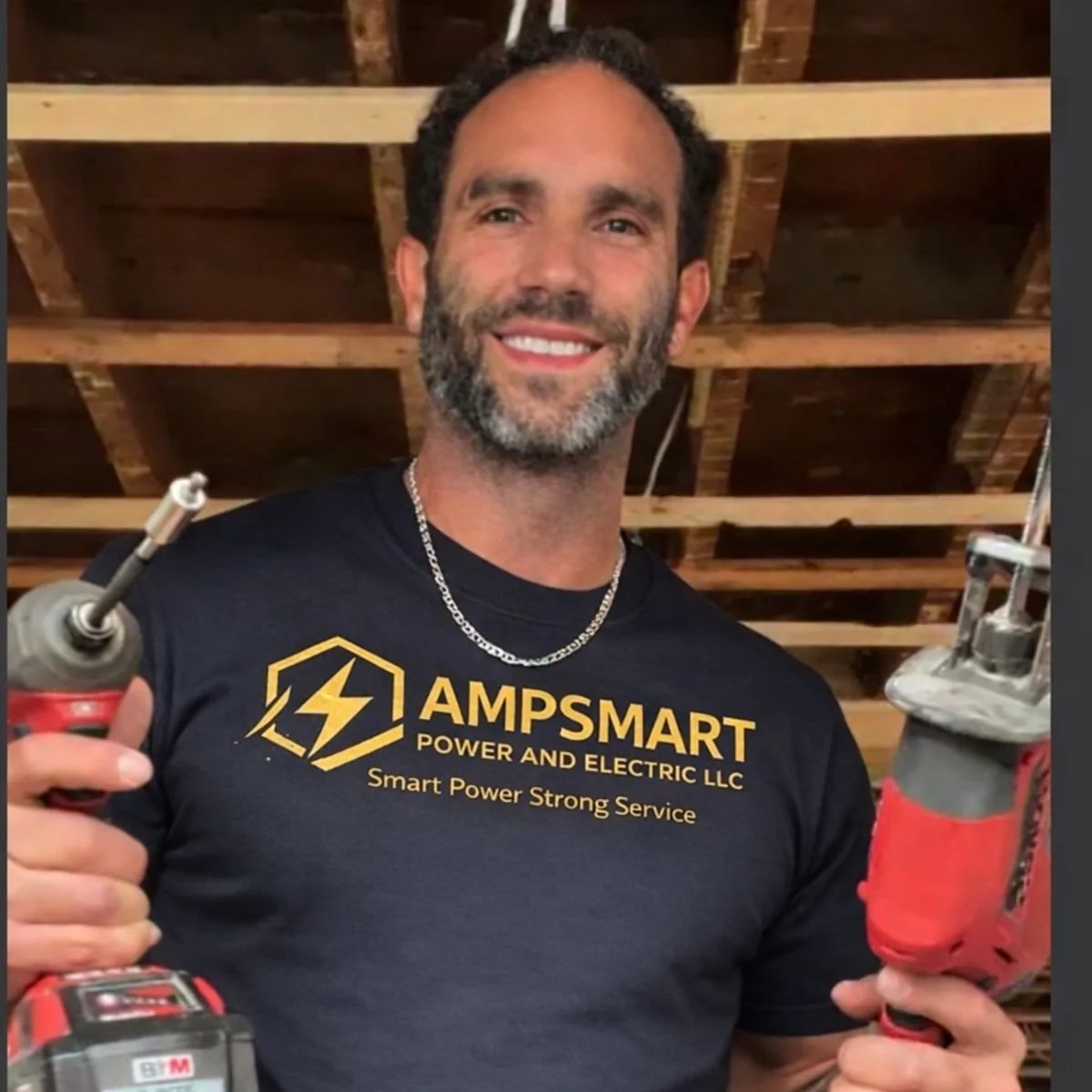 Emergency electrician repairing panel in Boston MA