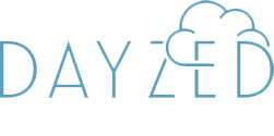 Logo with the text 'DAY ZED' and a cloud illustration.