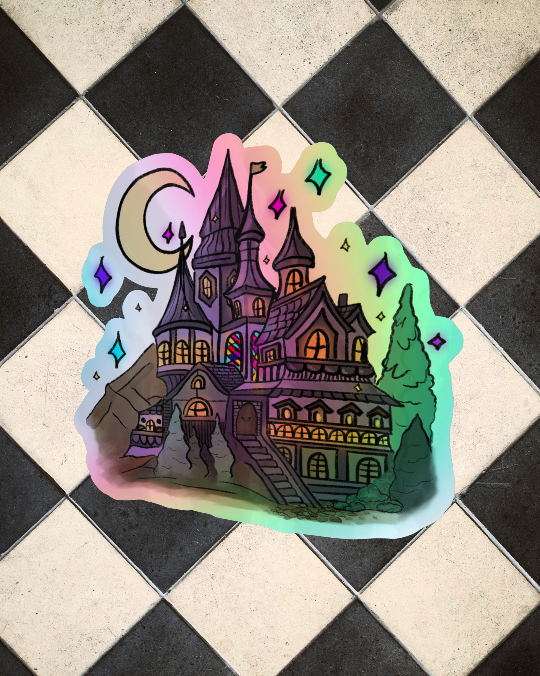 Moon Hollow Society Sticker