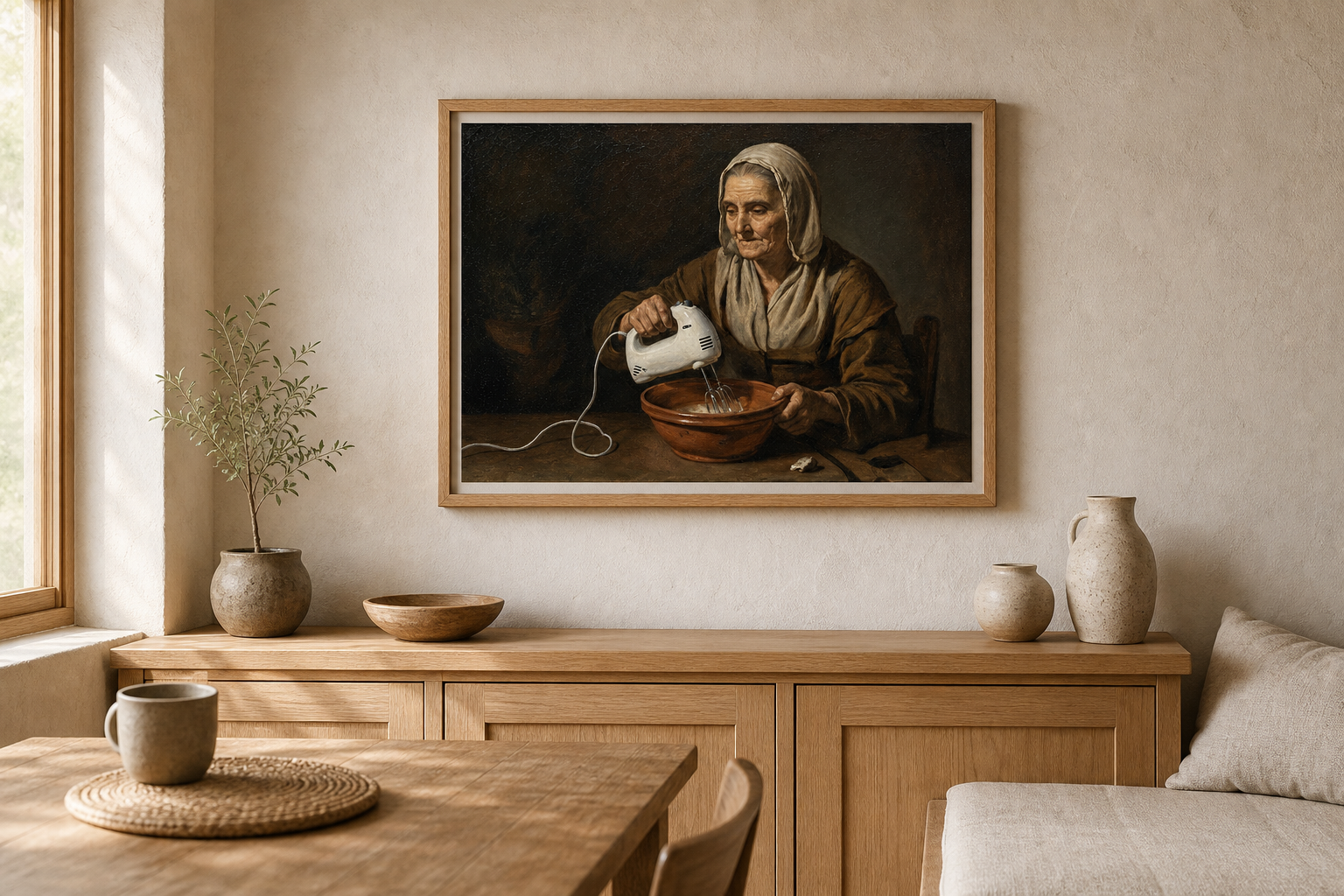 old-woman-electric-hand-mixer-classical-art-print-wall-mockup-04.png