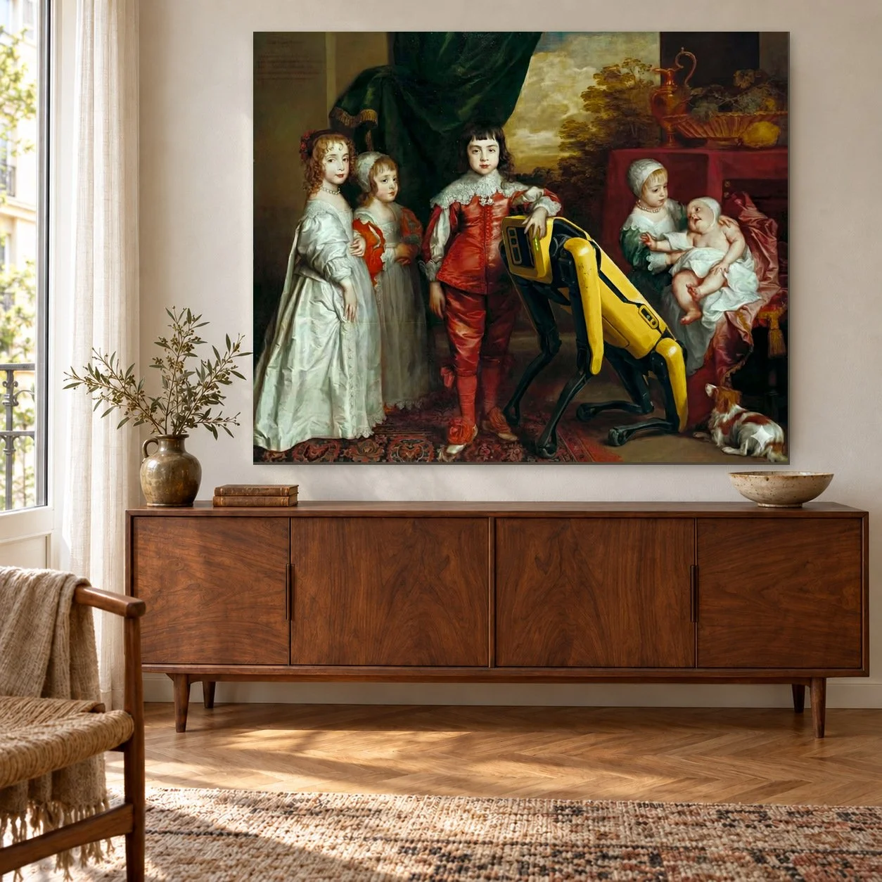 five-children-robot-dog-xl-canvas-wall-art.jpg