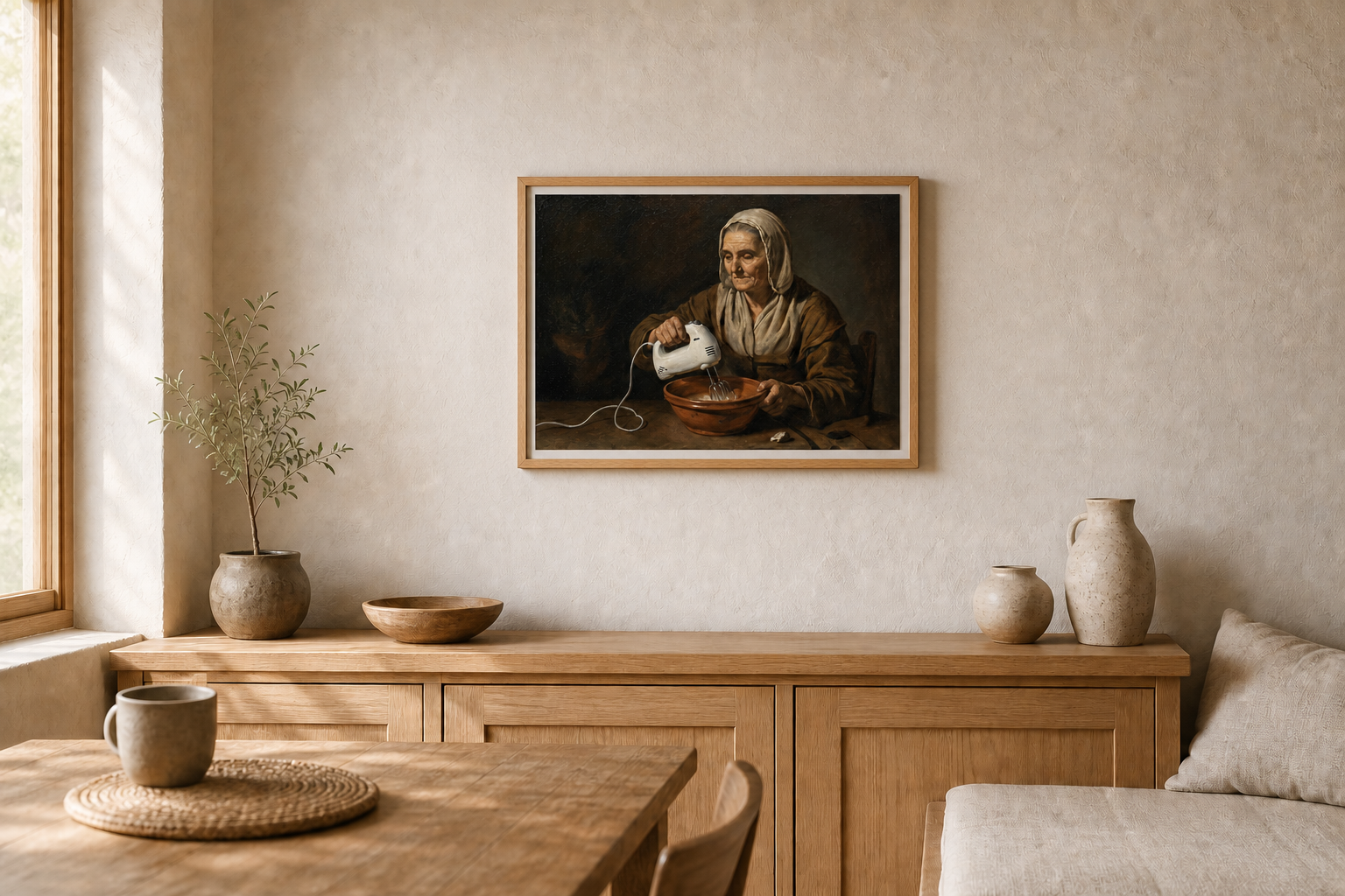 old-woman-electric-hand-mixer-classical-art-print-wall-mockup-03.png