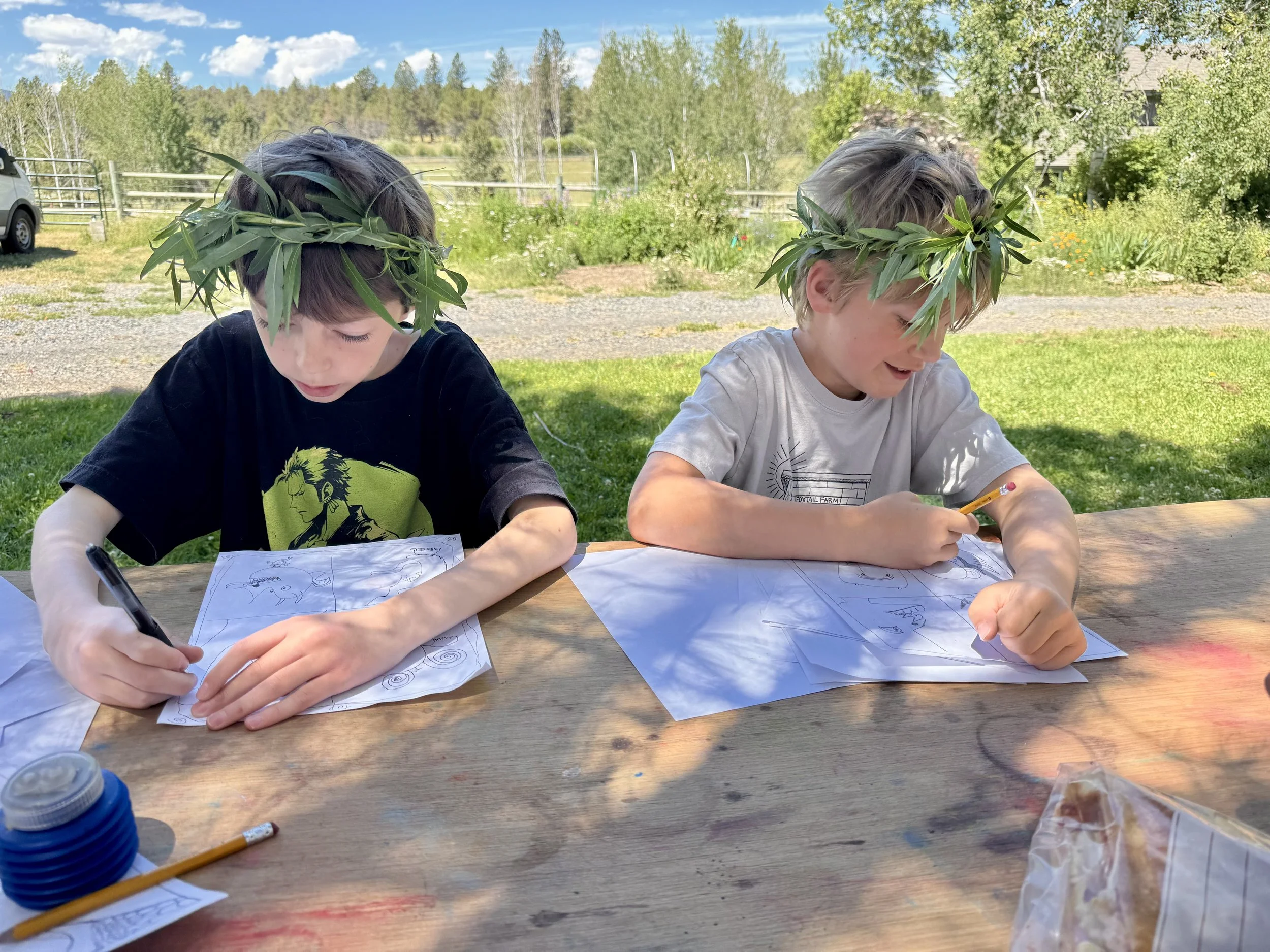 Nature Based Crafts Reflections!