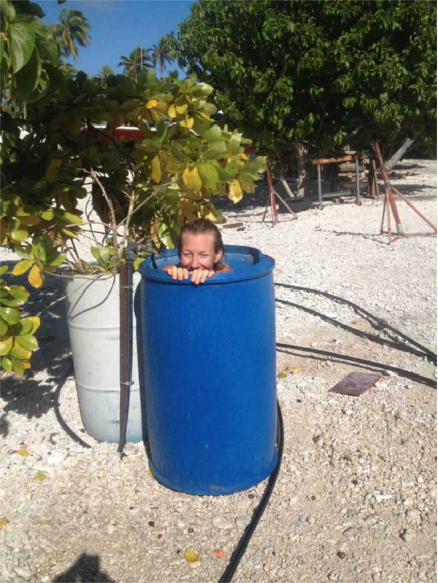 The Big Blue Barrel