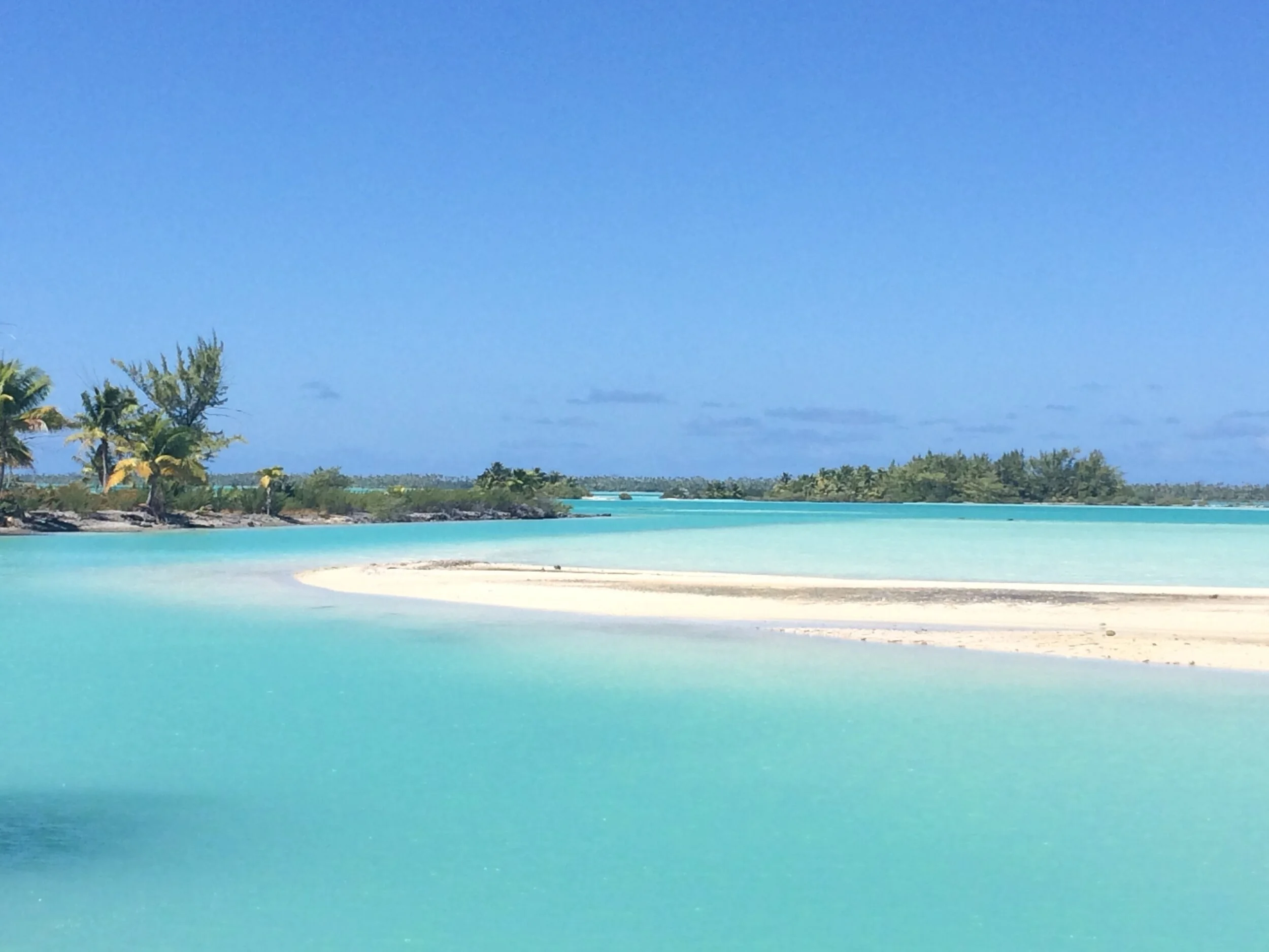 The Blue Lagoon in Tahiti