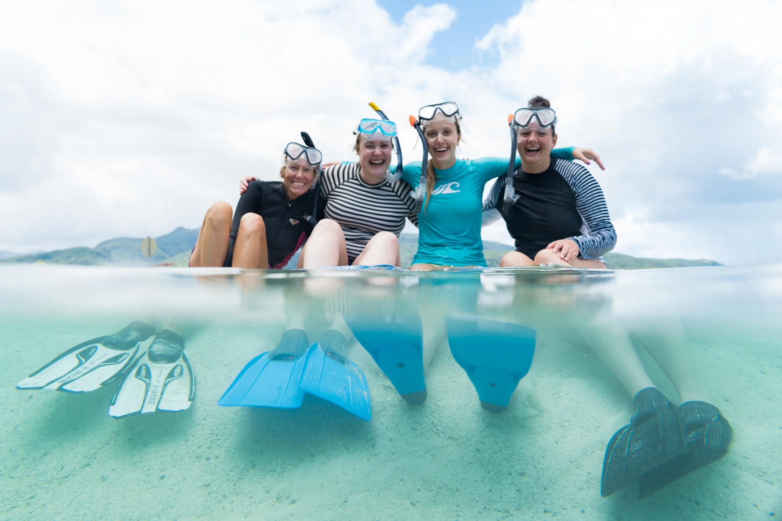Snorkeling in Tahiti with Te Mana Travels