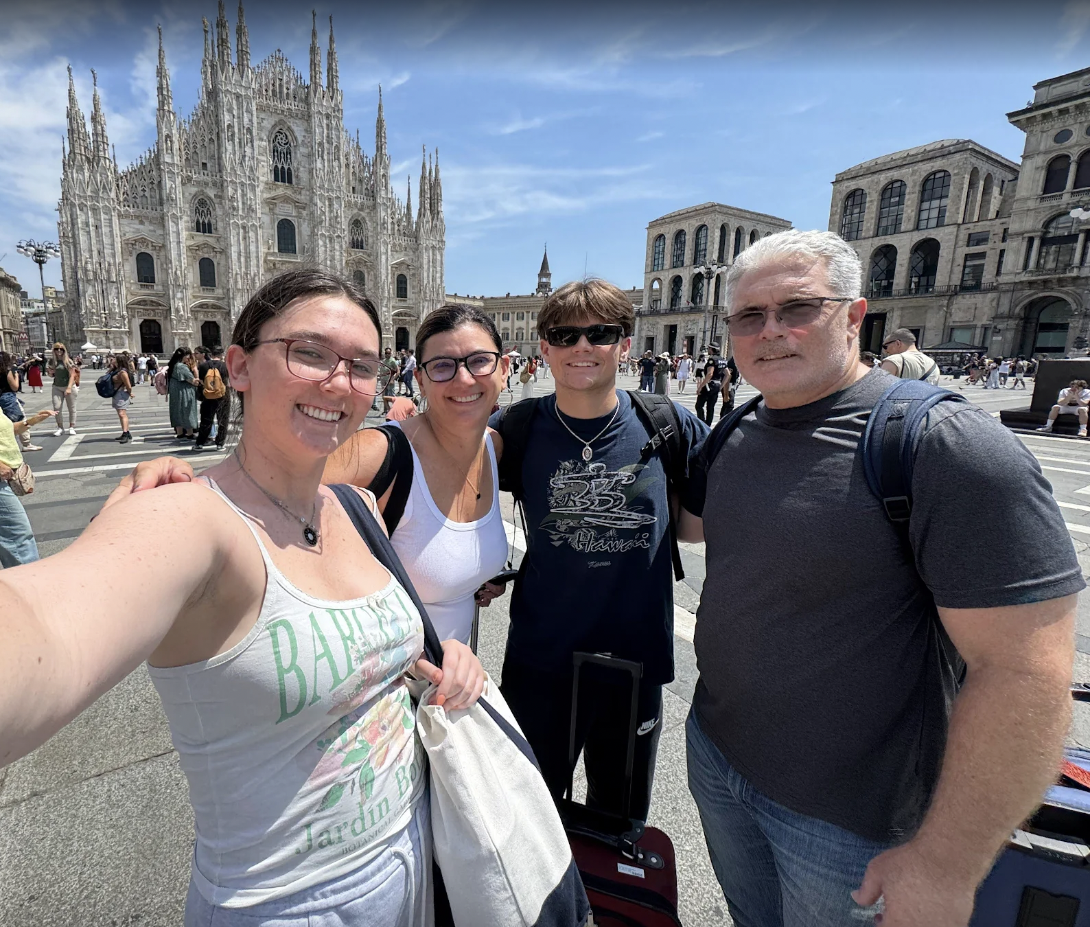 Family vacation in Italy