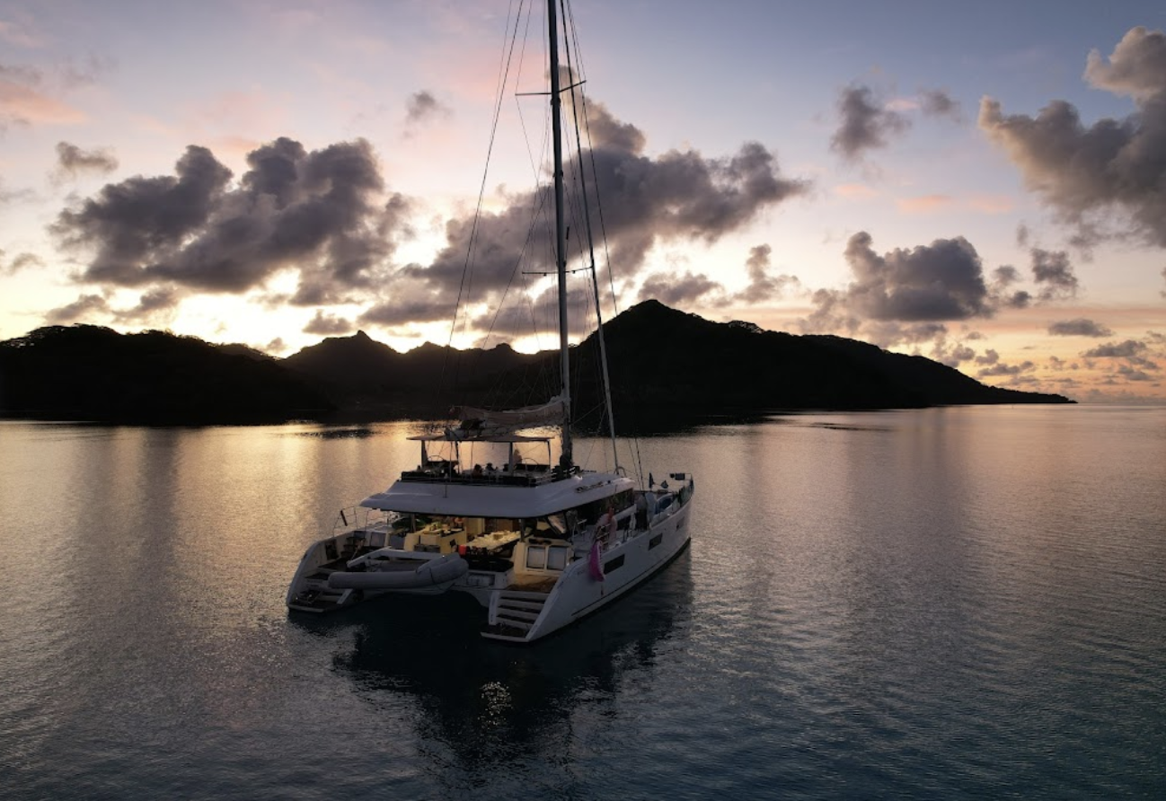 Te Mana Travels - Lagoon 62 Catamaran charter vacation, Bora Bora, Tahaa, Huahine, Tahiti travel agent