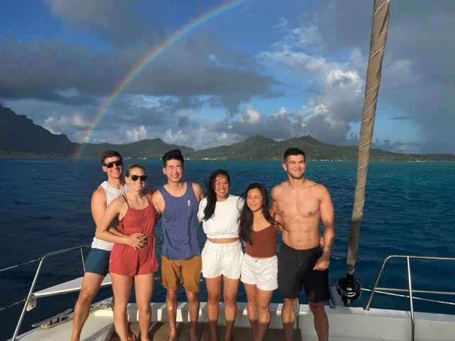 Catamaran charters in Tahiti, Te Mana Travels catamaran, Tahiti