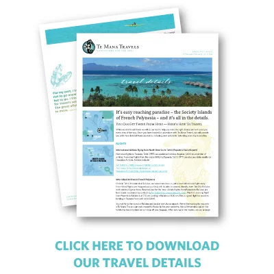 te mana travel list details PDF