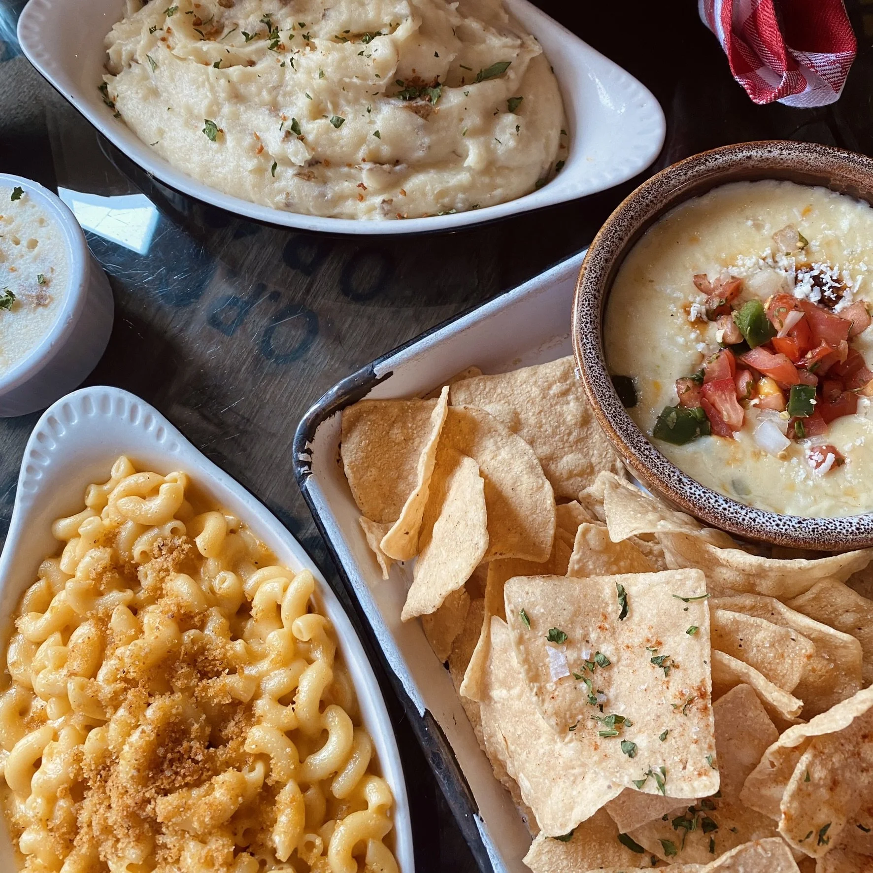 Moonshine Austin Mac and Cheese Queso Shareables