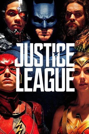 Cover of Justice League featuring Wonder Woman, Batman, Aquaman, The Flash, and Cyborg.