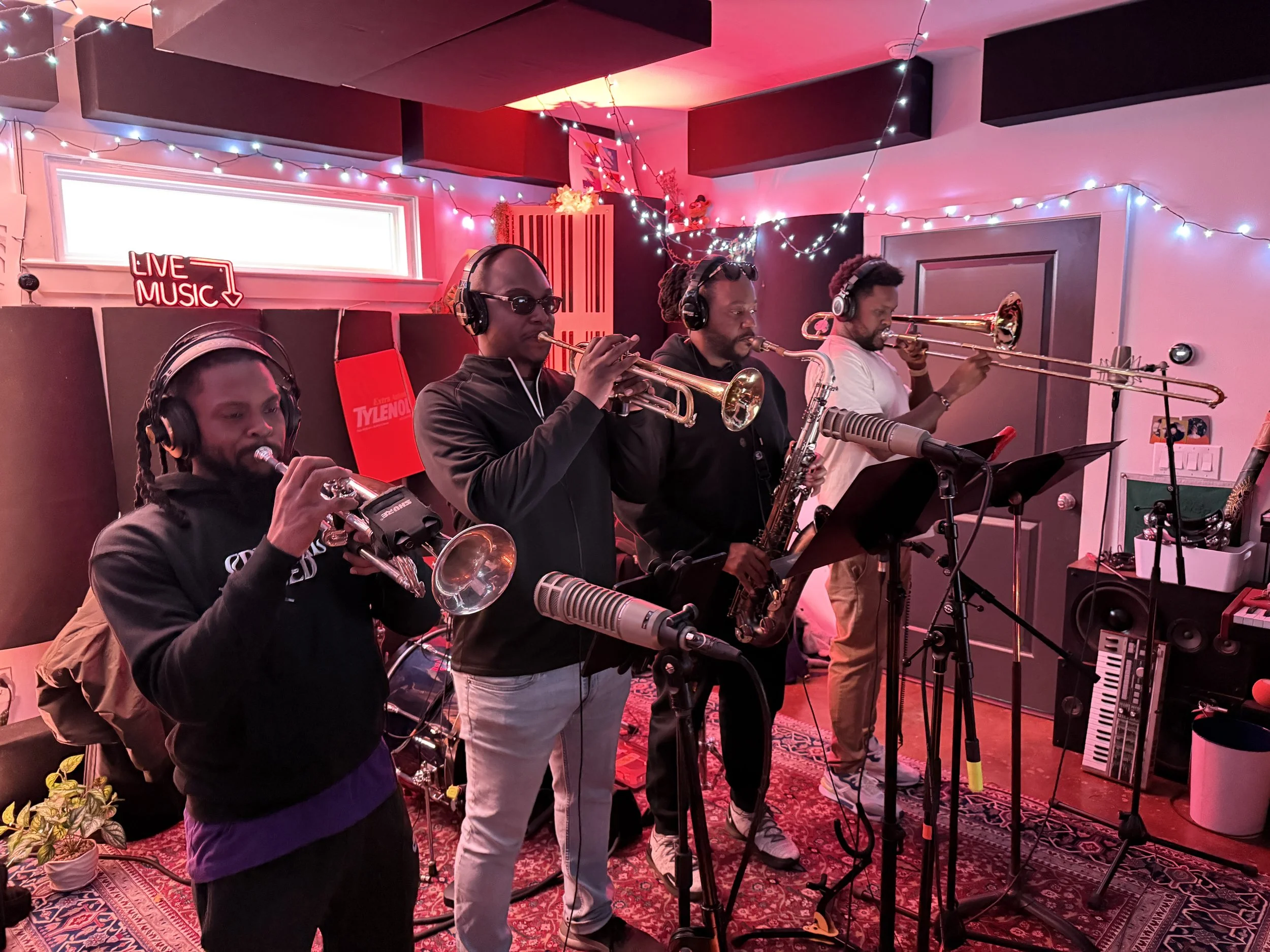 Horns section rehearsal 2025