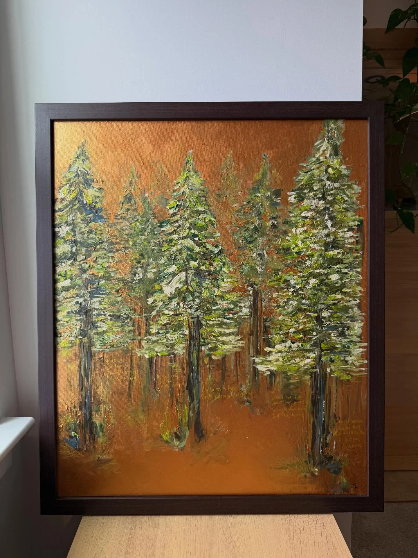 🌲✨

#comissionwork #forestartwork #betweenthetrees #pittsburghartist #treepainting