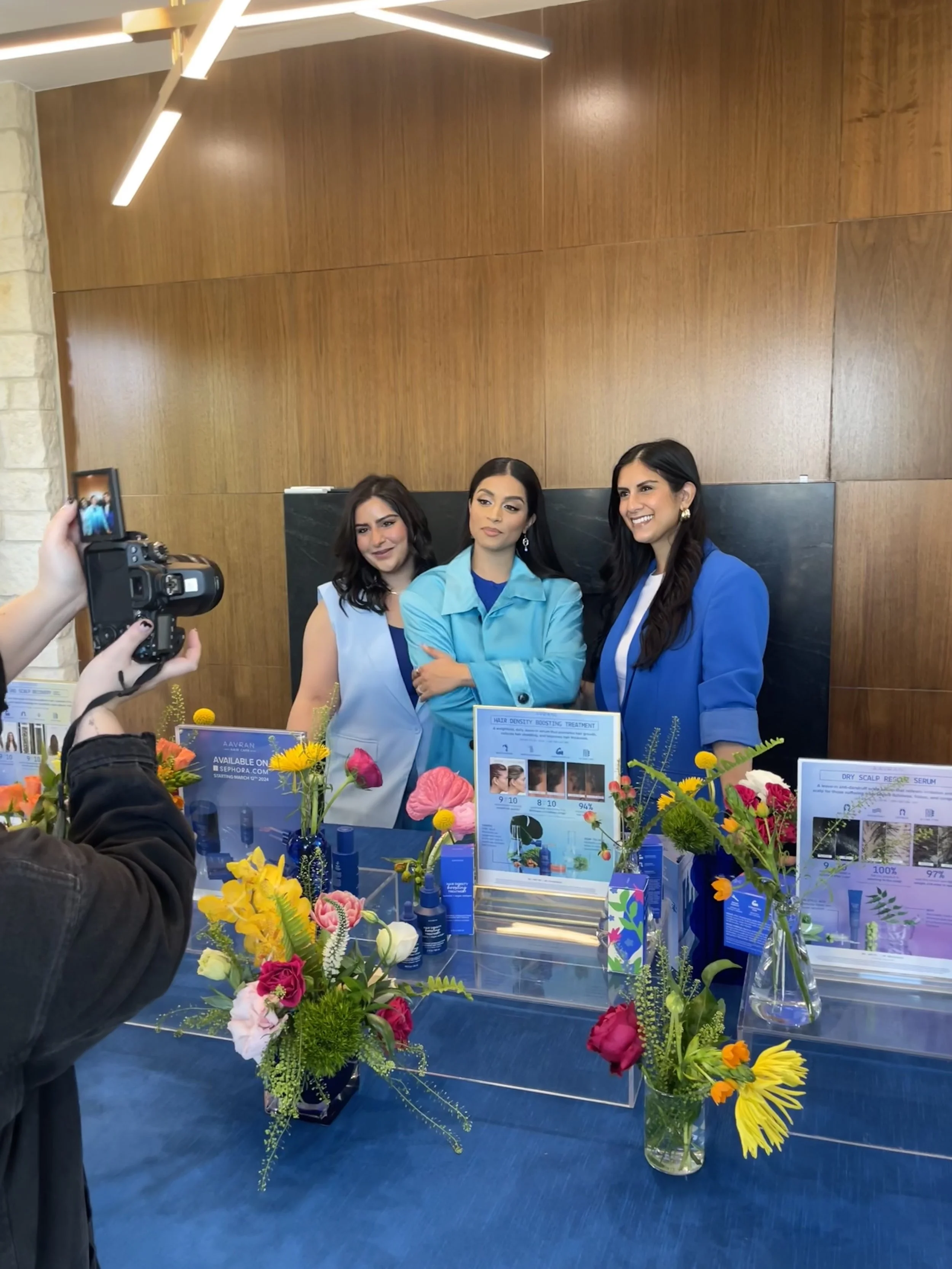 AAVRANI Hair Care Launch at Lilly Singh's Studio City Home