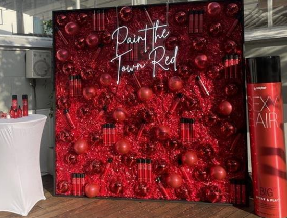 SexyHair Paint the Town Red Media + PRO Event WEHO