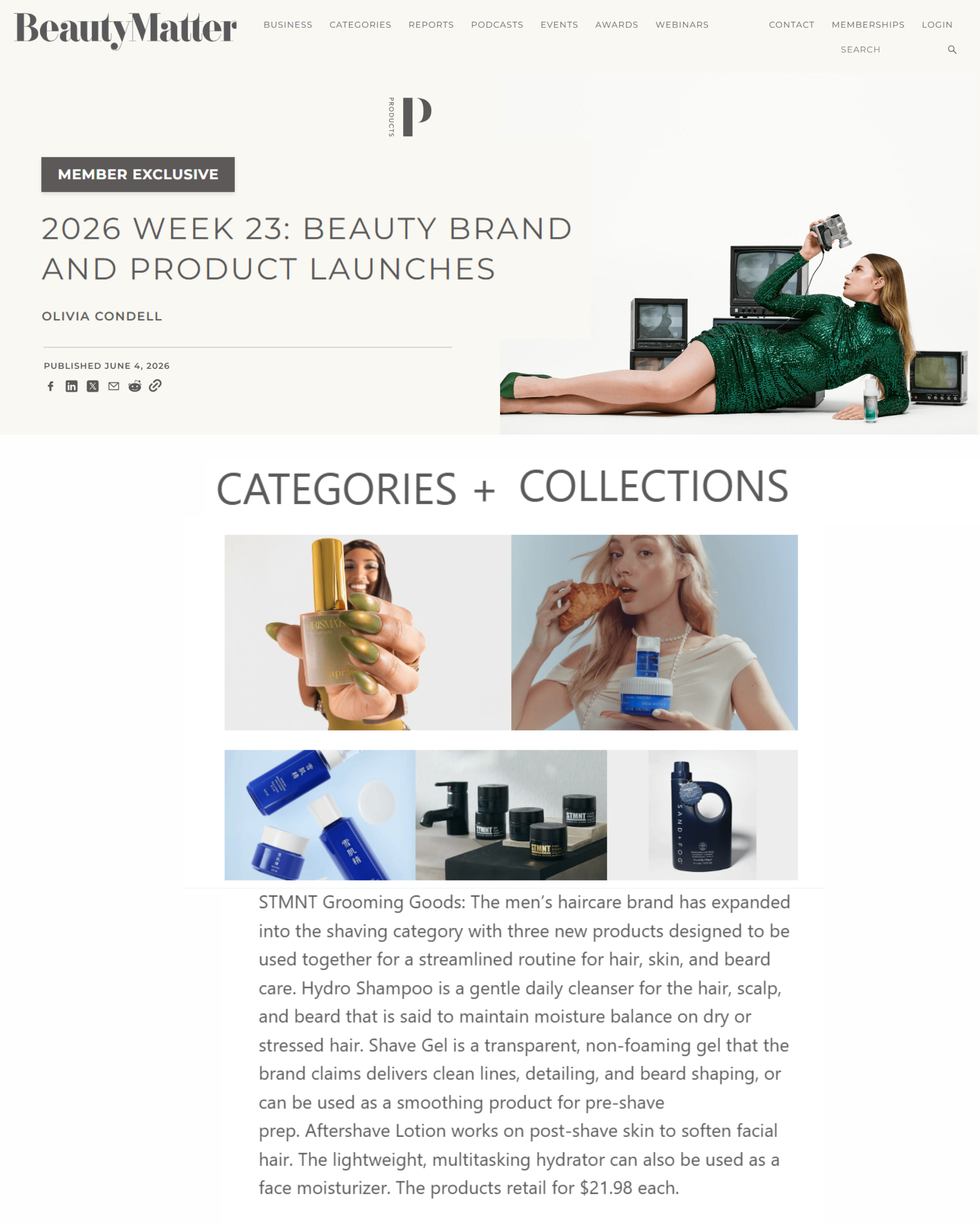 BeautyMatter: 2026 Week 23: Beauty Brand and Product Launches
