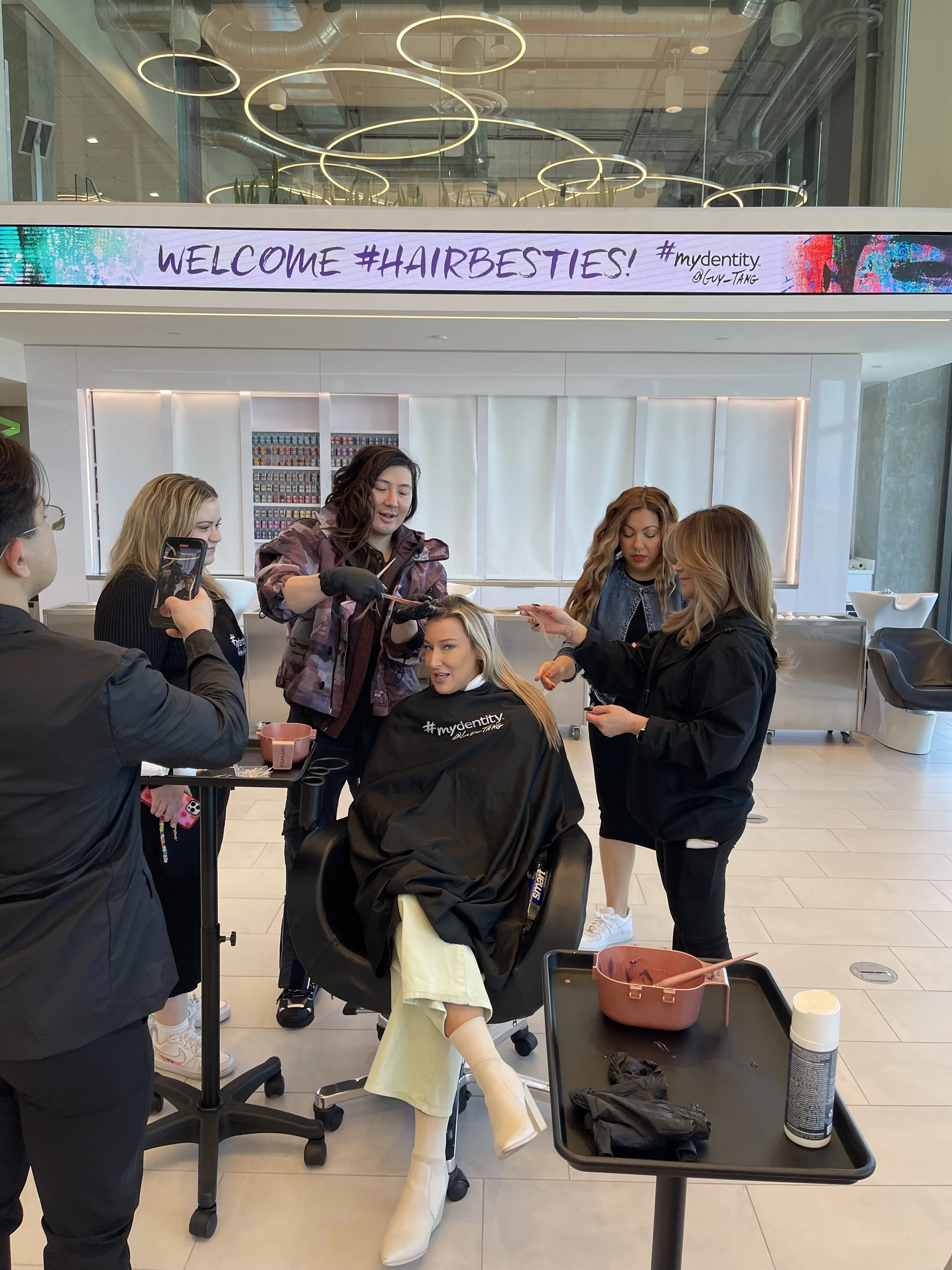 Press Trip to Culver City Henkel Office for #mydentity color appointments with Guy Tang